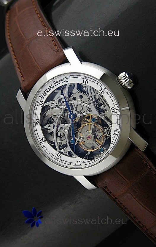 IMG_9081 Audemars Piguet Jules Audemars Tourbillon in Steel Replica 8