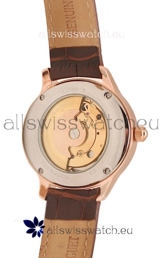 IMG_9081 Audemars Piguet Millenary Hour and Minute Swiss Rose Gold Replica 8