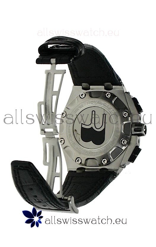 IMG_9081 Audemars Piguet Royal Oak Offshore Rubens Barrichello Limited Edition in Black Dial Replica 8