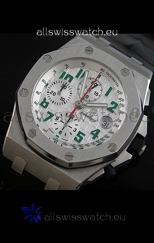 IMG_9081 Audemars Piguet Royal Oak Offshore Pride of Mexico - Secs hands at 12 O'Clock Replica 8