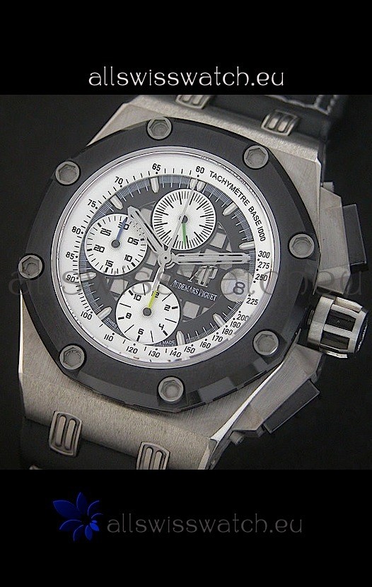 IMG_9081 Audemars Piguet Royal Oak Offshore Rubens Barrichello Titanium - Secs hand 12 O Clock Replica 8