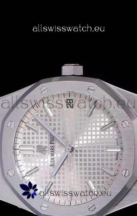 IMG_9081 Audemars Piguet Royal Oak 41MM Steel Dial 904L Steel - 1:1 Mirror Replica 8