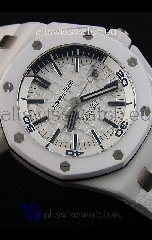 IMG_9081 Audemars Piguet Royal Oak Offshore Diver Scuba Ceramic Ultimate 2018 Updated Version Replica 8