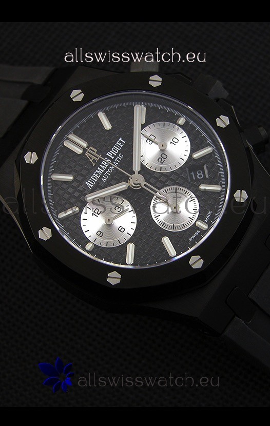 Audemars Piguet Royal Oak Chronograph Black Dial Replica 8
