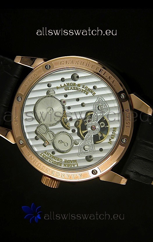 IMG_9081 A.Lange & Sohne 1815 Edition Manual Winding Pink Gold Case Replica 8