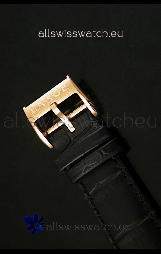 A.Lange & Sohne Reguliert Manual Handwind in Pink Gold Case Replica 8