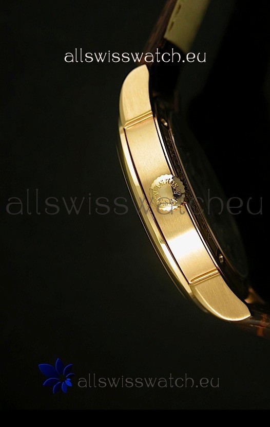 IMG_9081 A.Lange & Sohne Reguliert Manual Handwind in Pink Gold Case Replica 8