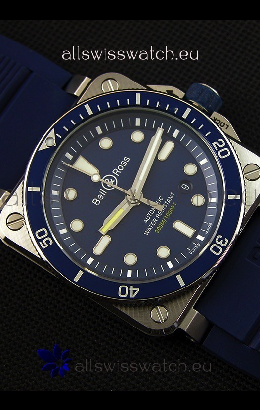 IMG_9081 Bell & Ross BR03-92 Diver Blue1:1 Mirror Replica 8