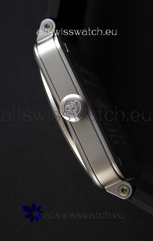 IMG_9081 Bell & Ross BR03-92 Horolum Grey Dial Rubber Strap1:1 Mirror Replica 8
