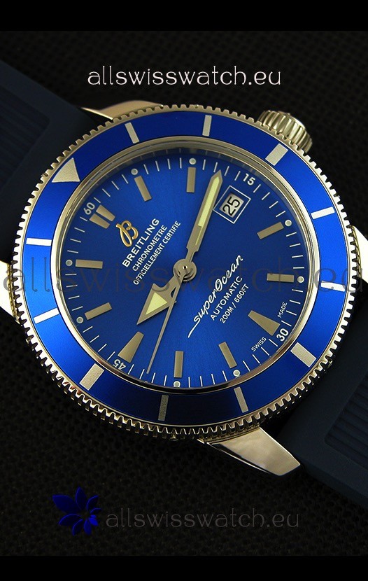 IMG_9081 Breitling SuperOcean Heritage II B20 42MM Blue Dial- 1:1 Mirror Edition Replica 8
