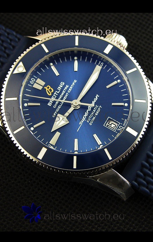 IMG_9081 Breitling SuperOcean Heritage II B20 42MM Blue Dial- 1:1 Mirror Edition Replica 8