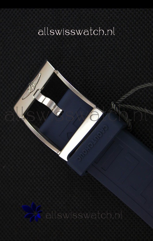 IMG_9081 Breitling Avenger II GMT 1:1 Mirror in Blue Dial Replica 8