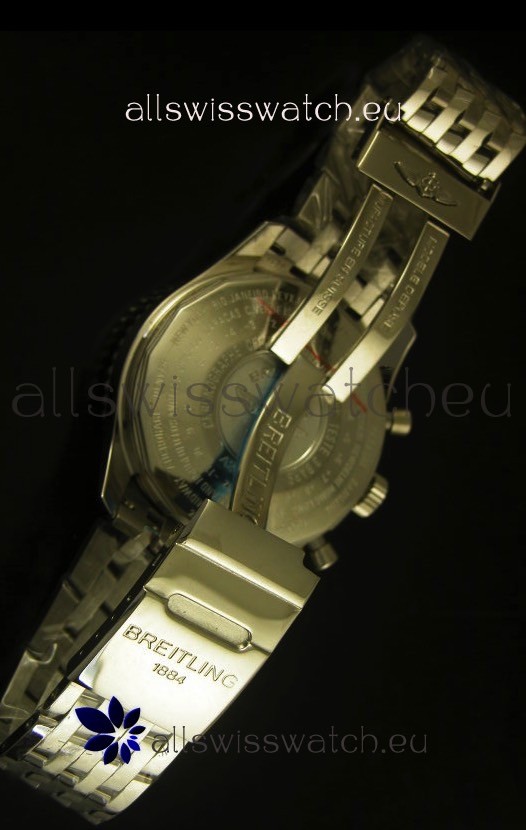IMG_9081 Breitling Navitimer World GMT - 1:1 Mirror Ultimate Edition Blue Dial Replica 8