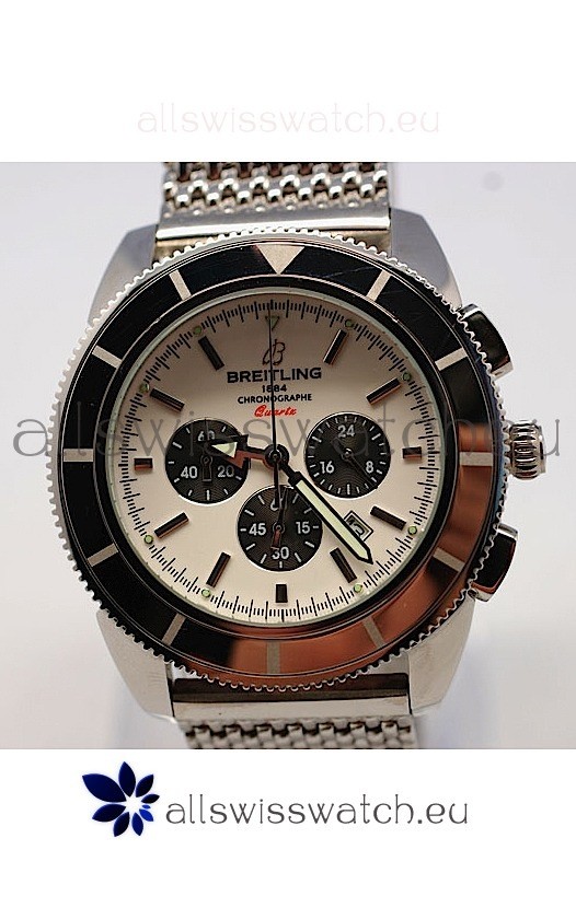 IMG_9081 Breitling SuperOcean Heritage- Off White Dial Replica 8