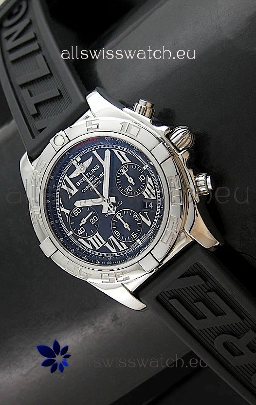 IMG_9081 Breitling Chronomatin Rubber Strap Replica 8