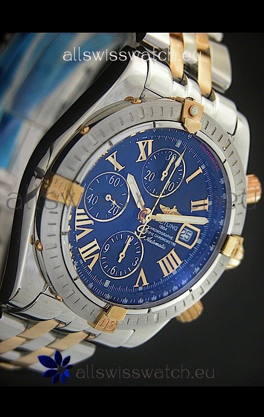 IMG_9081 Breitling Chronomat Evolutionin Black Dial Replica 8