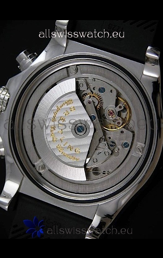 IMG_9081 Breitling Super Avenger in Black Dial - Ultimate Mirror Replica 8