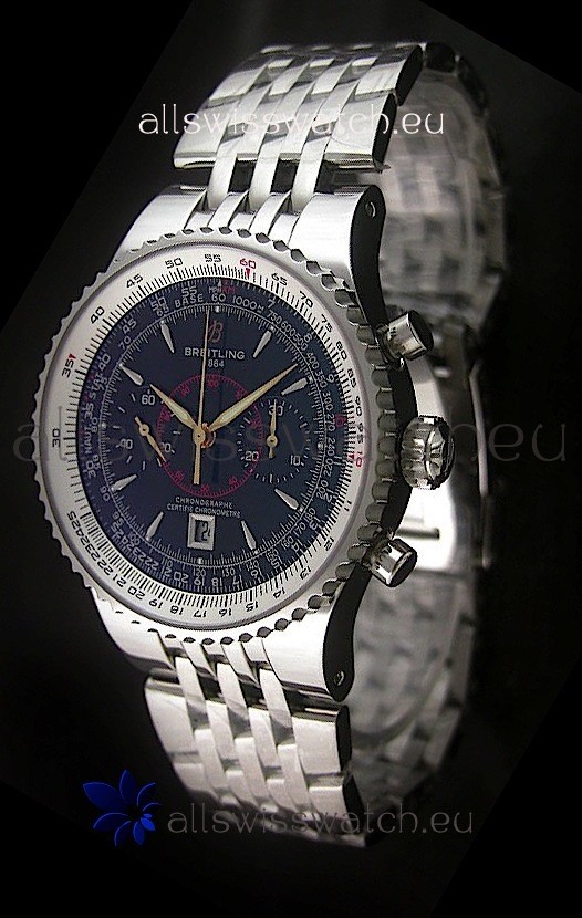IMG_9081 Breitling Montbrillant Legendein Black Dial Replica 8