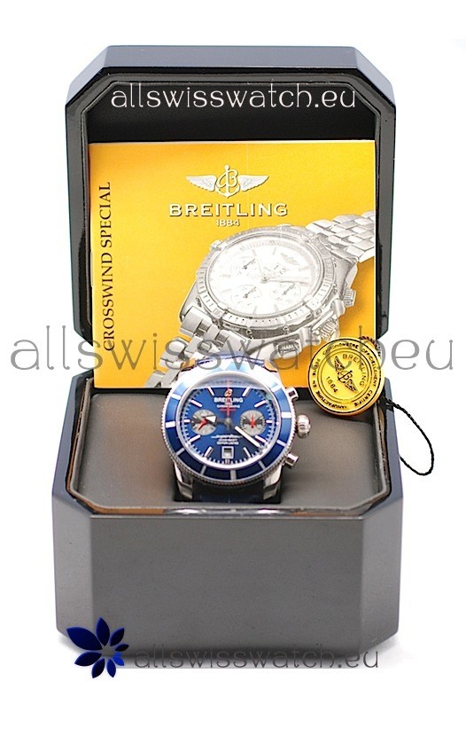 IMG_9081 Breiting Superocean 1884 Chronograph in Blue Replica 8