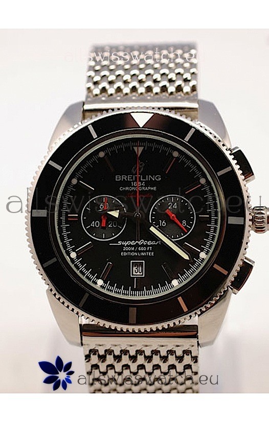 IMG_9081 Breitling SuperOcean Heritage- Black Dial Replica 8