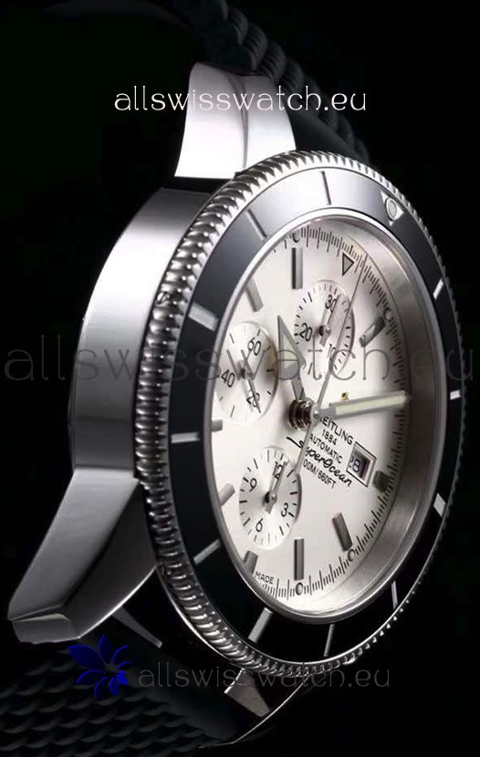 IMG_9081 Breitling SuperOcean Heritage II 44MM White Dial Replica 8
