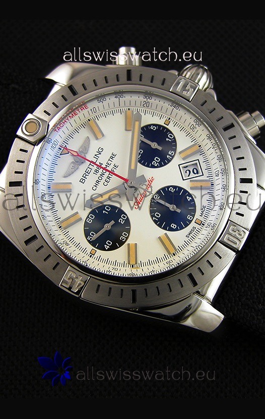 IMG_9081 Breitling Chronomat Airborne White Dial 1:1 Mirror Replica 8