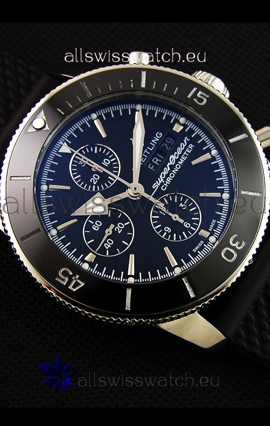 IMG_9081 Breitling Superocean Heritage II Black Dial 46MM 1:1 Mirror Replica 8