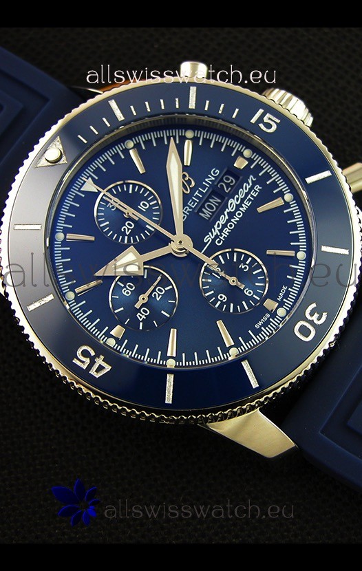 Breitling Superocean Heritage II Blue Dial 46MM 1:1 Mirror Replica 8