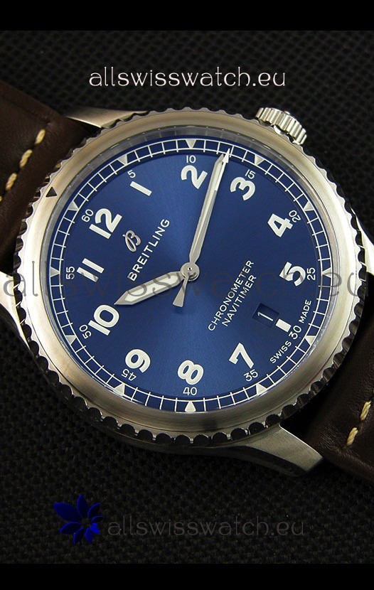 IMG_9081 Breitling Navitimer 8 Automatic 41MMin Blue Dial Replica 8