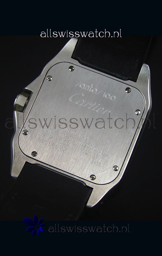 IMG_9081 Cartier Santos 100 42MM Casing with Movement Replica 8
