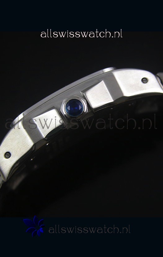 IMG_9081 Cartier Santos 100 42MM Casing with Movement Replica 8