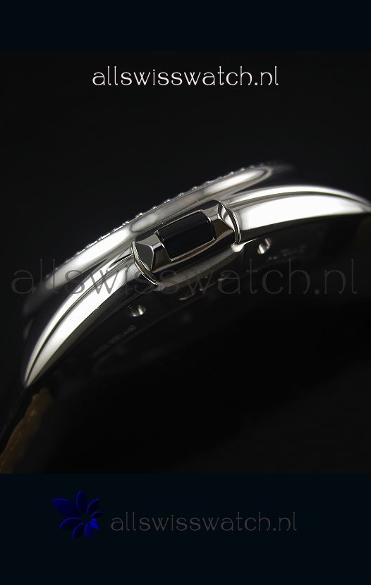IMG_9081 Cle De Cartier 40MM Steel Case Diamonds Bezel - 1:1 Mirror Replica 8