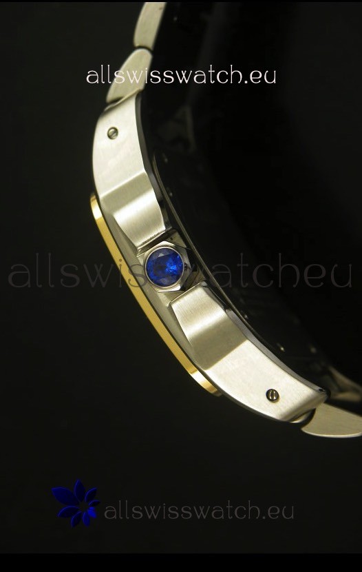 IMG_9081 Cartier Santos 100 38.5MM - 1:1 Mirror Ultimate Replica 8