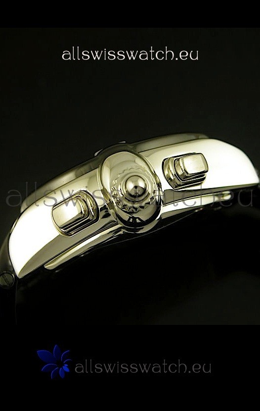 IMG_9081 Cartier Roadster Chronograph XL Original DLC Coated 1:1 Mirror Replica 8