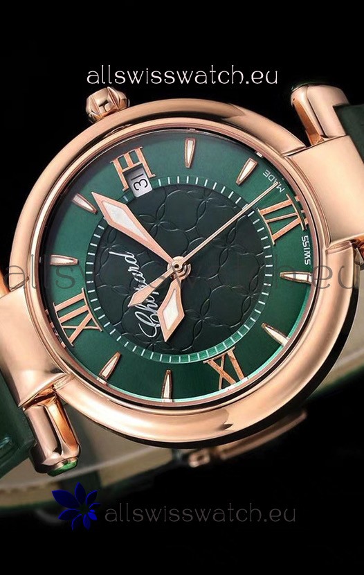 IMG_9081 Chopard Imperiale White Dial Automatic in Rose Gold Case 904L Steel Replica 8