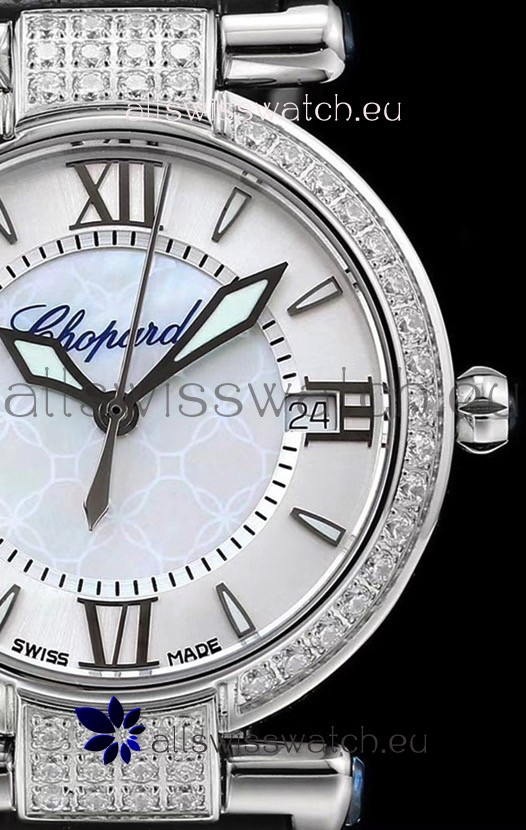 IMG_9081 Chopard Imperiale White Dial Automatic in 904L Steel Replica 8