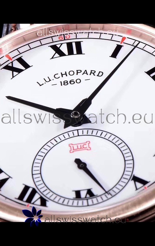 IMG_9081 Chopard Louis-Ulysse The Tribute Rose Gold White Dial Replica 8