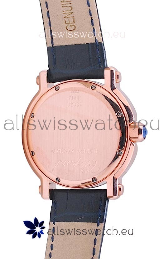 IMG_9081 Chopard Happy Sport Star Shaped Diamonds Rose Gold Replica 8