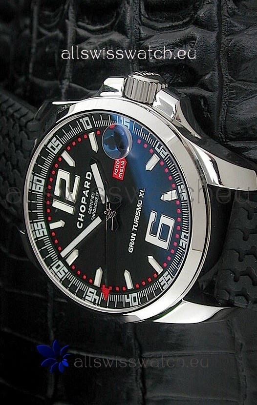 IMG_9081 Chopard Mille Migliain Black Dial Replica 8
