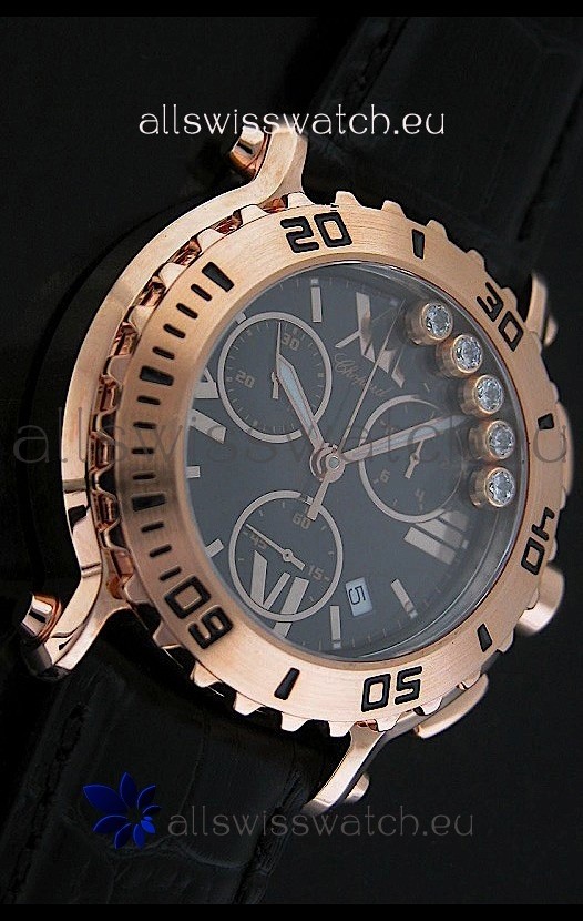 IMG_9081 Chopard Happy Sportin Black Strap Replica 8