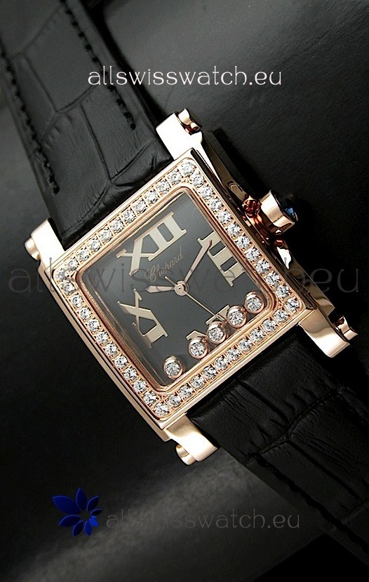 IMG_9081 Chopard Happy Sportin Black Strap Replica 8