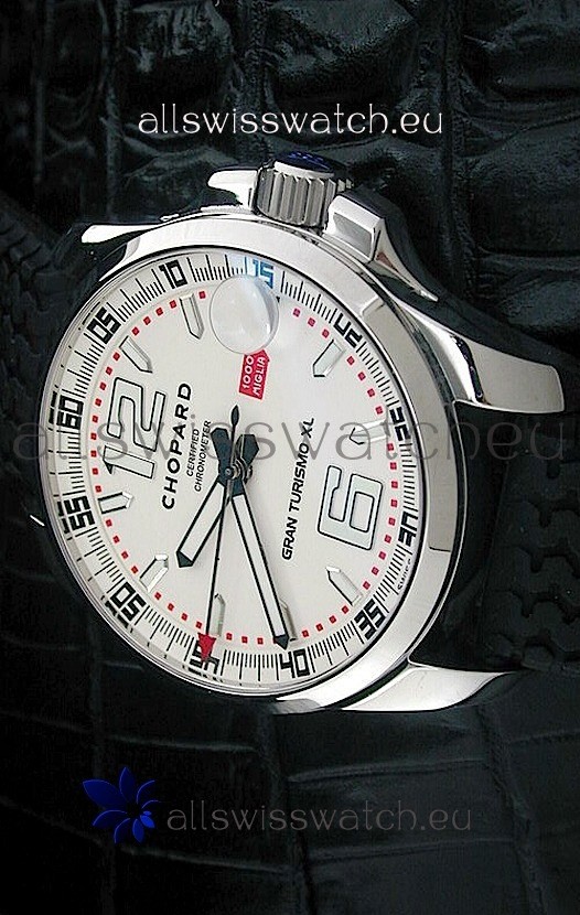 IMG_9081 Chopard Mille Migliain White Dial Replica 8