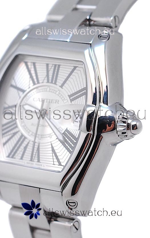 IMG_9081 Cartier Roadster Ladies in Silver Dial Replica 8