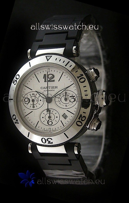 IMG_9081 Cartier Pasha dein White Dial Replica 8