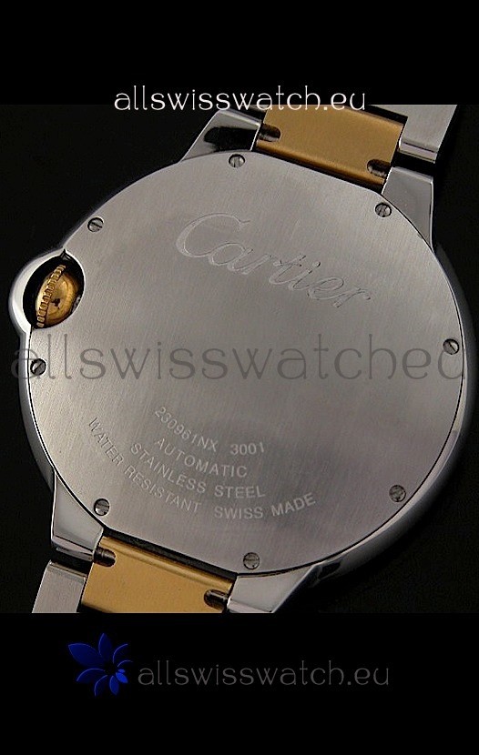 IMG_9081 Ballon De Bleu Cartier Automatic in Two Tone Replica 8