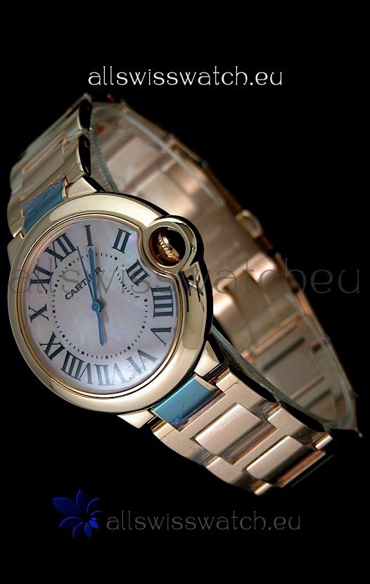 Cartier Balon dein Pink Dial Replica 8