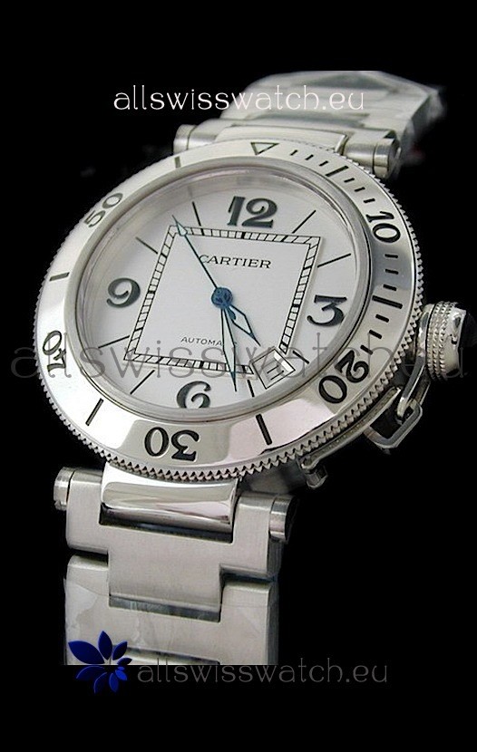 IMG_9081 Cartier Pasha dein White Dial Replica 8