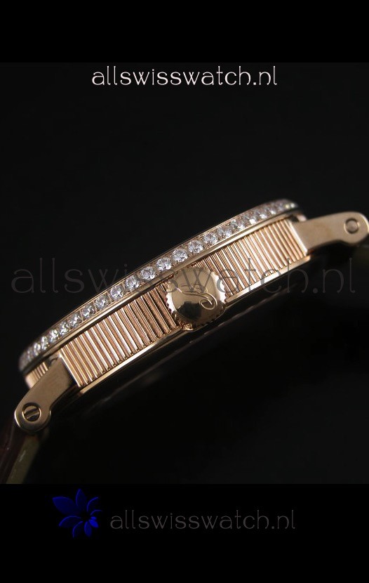 IMG_9081 Breguet Classique Tourbillonin Rose Gold with Diamonds Bezel Replica 8