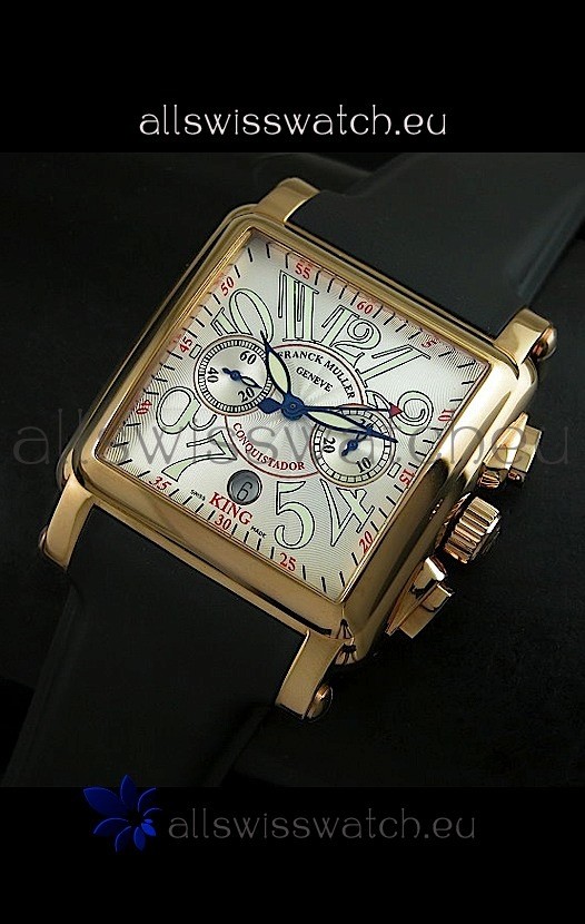 IMG_9081 Franck Muller King Conquistador Cortez 10000 Rose Gold Replica 8