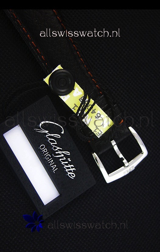 IMG_9081 Glashuette Senator Excellence Black Dial Steel Case Replica 8